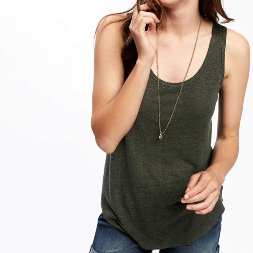 Old Navy linen blend tanks (2)